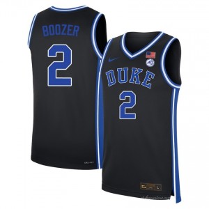 Men Cayden Boozer Black Duke University #2 High School Jersey 687782-127
