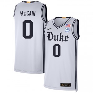 Men Jared McCain Team White Duke #0 2025 Jerseys 405427-667