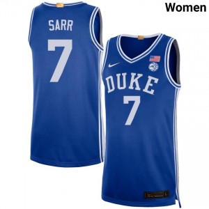 Women Dame Sarr Royal Duke Blue Devils #7 Player Jerseys 269924-600