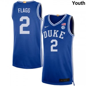 Youth Cooper Flagg Royal Blue Devils #2 2025 Jersey 983916-359