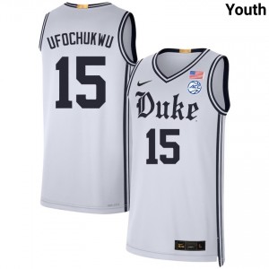 Youth Ifeanyi Ufochukwu Team White Duke University #15 University Jerseys 739457-106